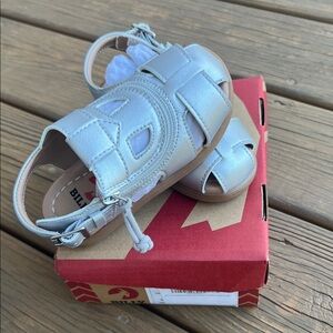 Kids Billy Silver Sandals